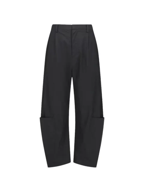 Amomento pocket-detail work trousers Grey AM26SSM20PT