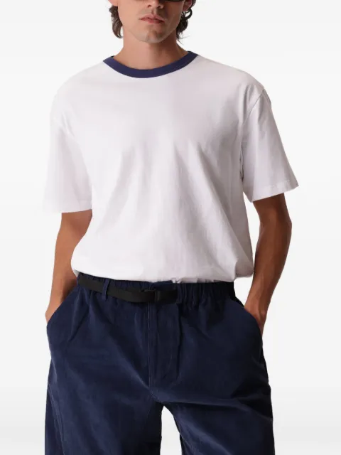 Fortela Boyd ringer T-shirt White BOYDMF006WKA
