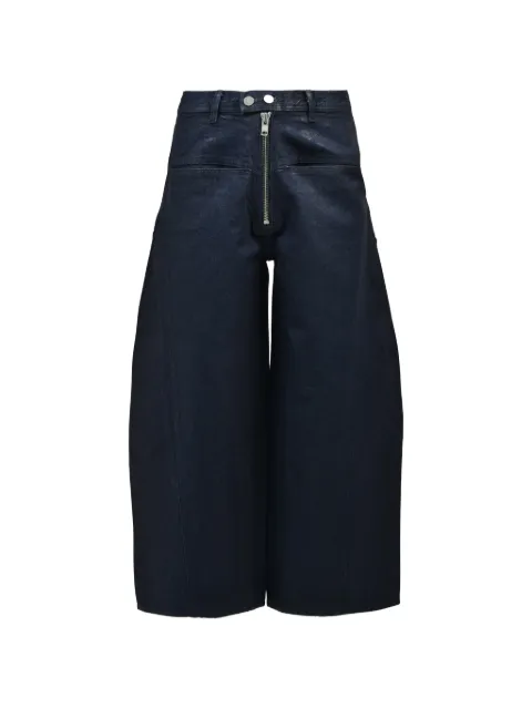 FILTH waxed wide-leg jeans Blue FL261PT01WAXEDRAWINDIGO