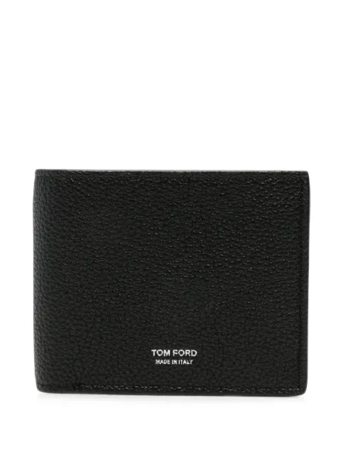 TOM FORD grained leather wallet Black Y0278LCL158S