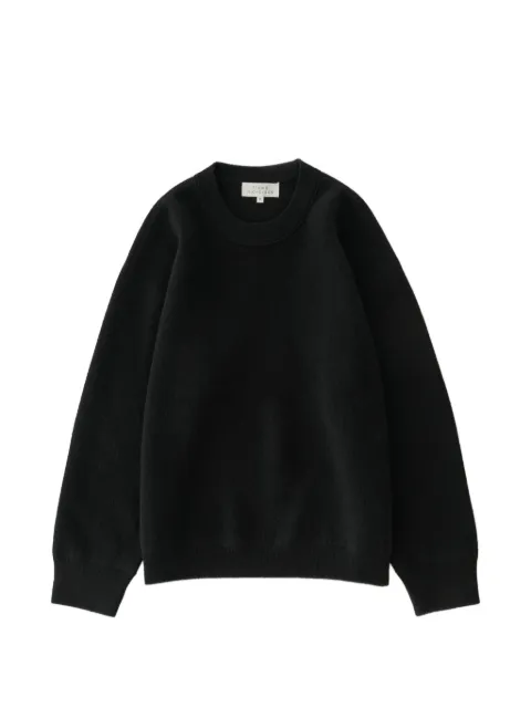 Studio Nicholson Moray crew-neck sweater Black MORAYSN1494USDOUBLECASHMEREBLACK