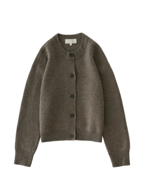 Studio Nicholson Arvine crew-neck cardigan Brown ARVINESNW1901
