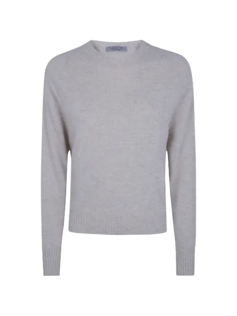 D.Exterior raglan-sleeve sweater Neutrals 63000