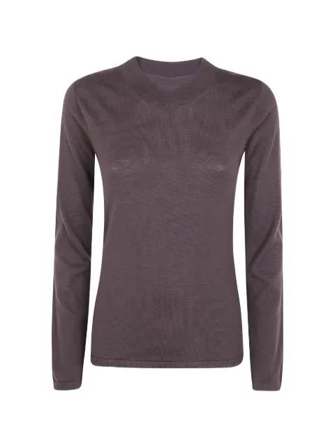 D.Exterior long-sleeve sweater Brown 63280