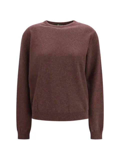 Loro Piana crew-neck baby cashmere sweater Red FAP6073