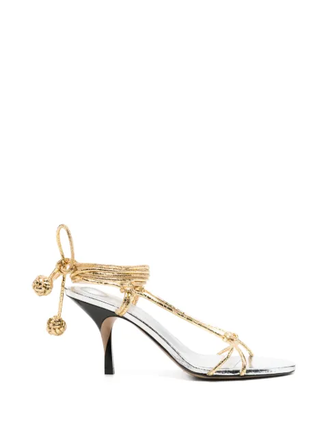 Jacquemus Les Sandales Tourni sandals Gold FOW00221AC21G01