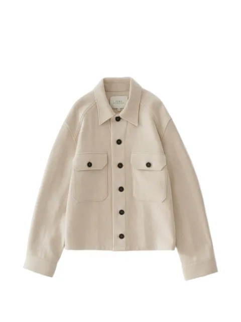 Studio Nicholson Kelver shirt jacket Neutrals KELVERSNM1546