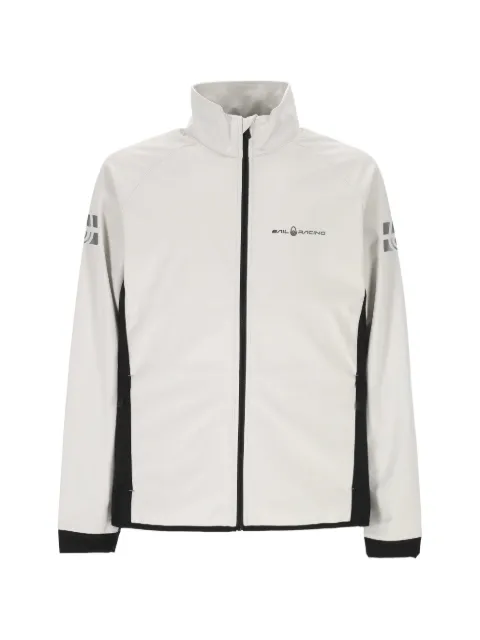 Sail Racing Spray Softshell logo-print panelled jacket White 2311601