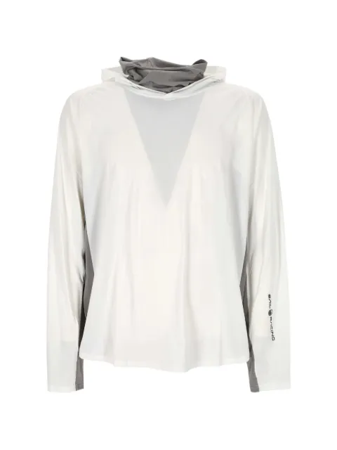 Sail Racing The Shore logo-print hoodie White 2611602101