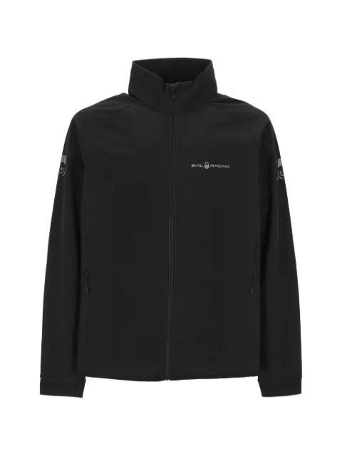 Sail Racing logo-print high-neck jacket Grey 2311601999