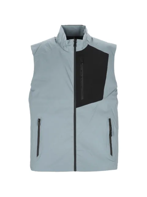 Sail Racing logo-print panelled gilet Blue 2511104