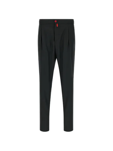 Kiton pleated wool trousers Grey UP1LACK0129H02001