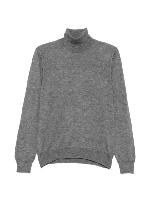 Barba roll-neck sweater Grey 1319057531