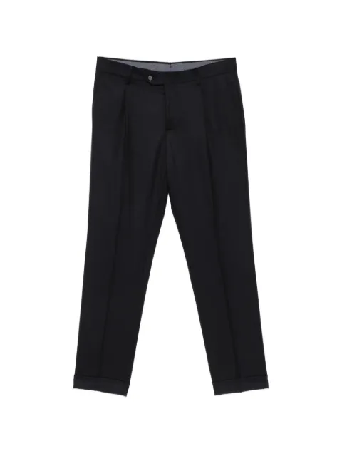 Barba virgin wool trousers Blue 58028