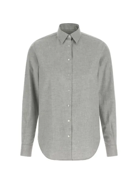 Xacus Marta flannel shirt Grey 110535101991