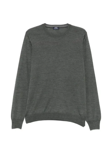 Barba crew-neck long-sleeve sweater Grey 1319057567
