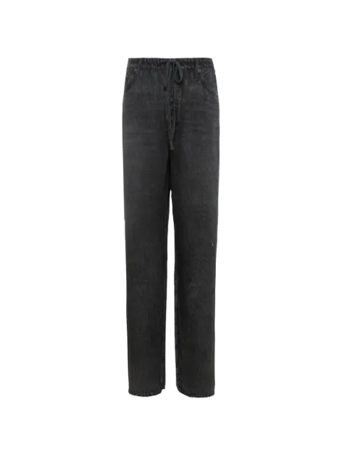 rag & bone Miramar Slink drawstring jeans Black S6RC3026S7MST00WSHBK