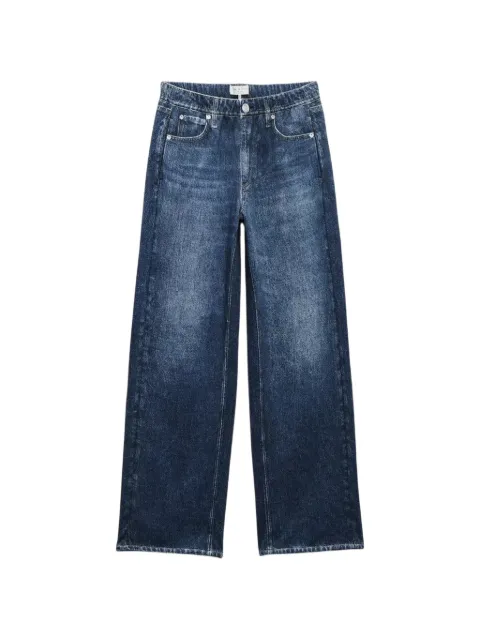 rag & bone Miramar denim-effect trousers Blue RC1325F7MTE