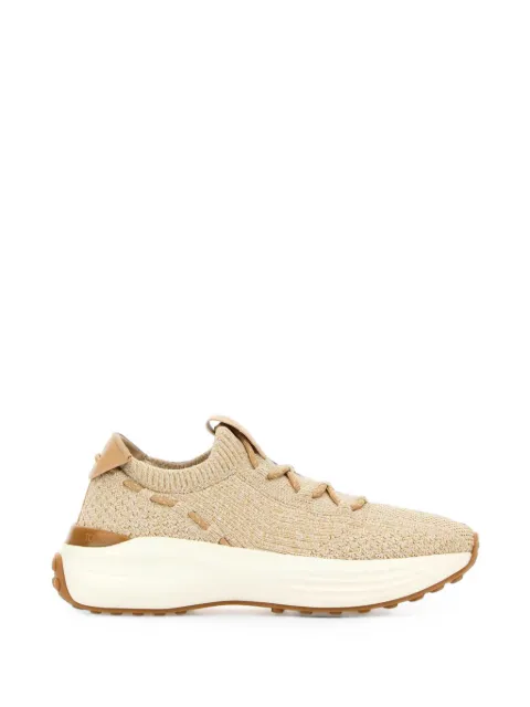 Tod's sock sneakers in fabric and leather Neutrals XXW81L0KO80VLG