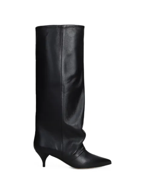 ALCHIMIA slouchy pointed-toe boots Black TAMALIAA174