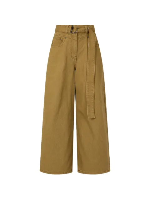 TOMBOY belted wide-leg jeans Neutrals 9106362103