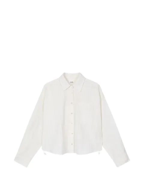 TOMBOY corduroy drawstring shirt White 9106321106