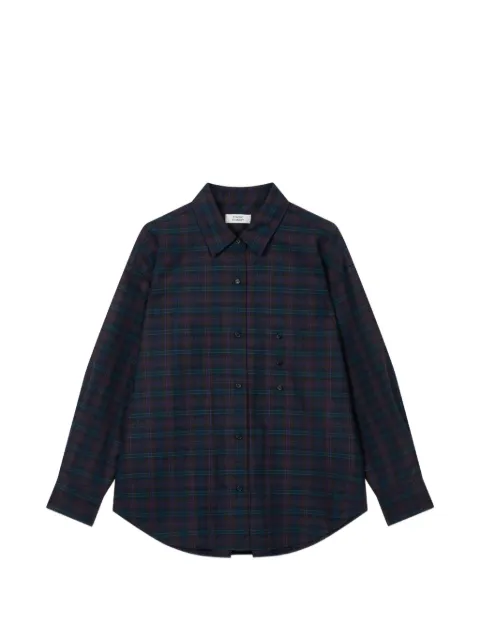 TOMBOY check convertible shirt Brown 9106321001