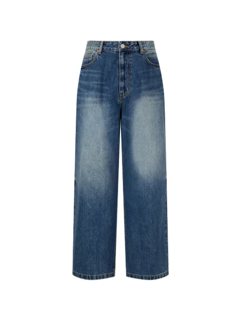 TOMBOY washed straight-fit jeans Blue 9156362833
