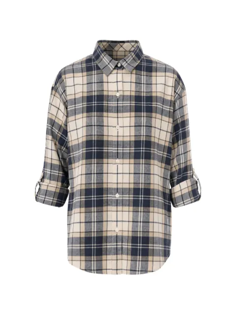 Barbour Elishaw relaxed long-sleeved shirt Neutrals LSH1560LSH