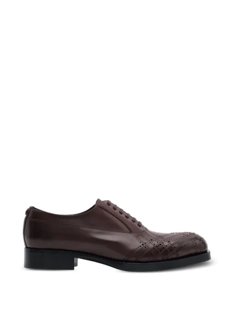 Burberry leather Windermere Oxford shoes Brown 8134283