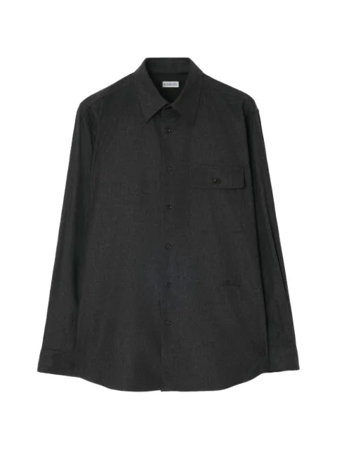 Burberry wool cashmere overshirt Grey 8134792