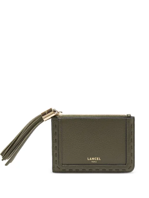 Lancel Premier Flirt tassel cardholder Green A1403326TU