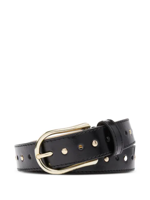 Lancel stud-embellished Ardillon belt Black A1434610TU