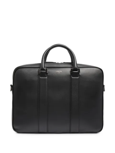 Lancel 15'6 Edgard smooth-leather briefcase Black A1428310TU
