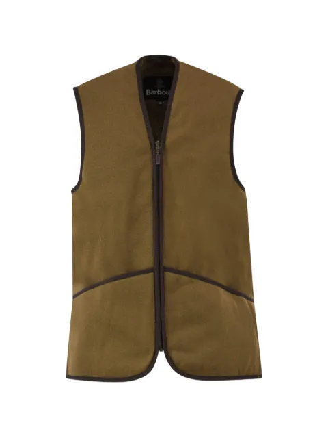 Barbour reversible fleece-effect waistcoat Brown MLI0004MLIBR31