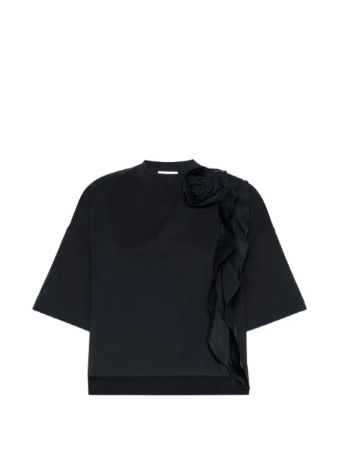 Max Mara Frilly jersey T-shirt - ultramarine Black 2621946081600