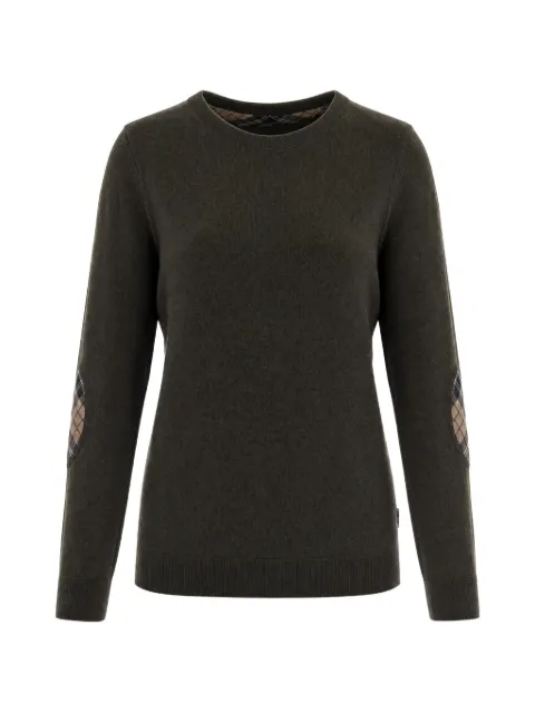 Barbour Pendle crew-neck jumper Green LKN1075LKNOL75