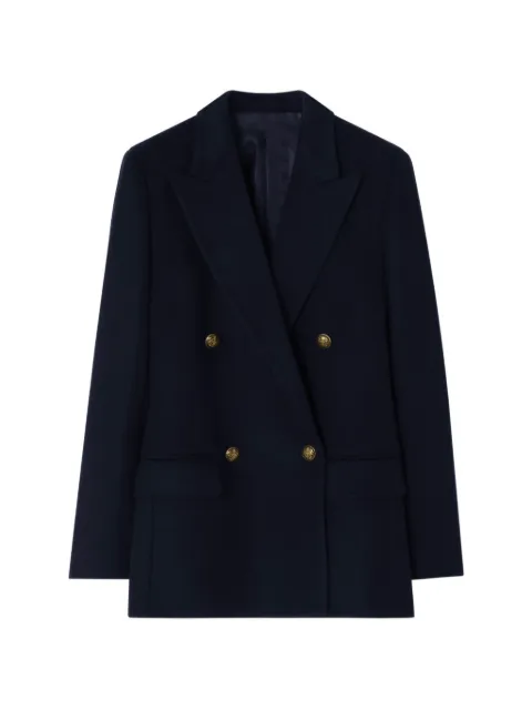 Burberry cashmere tailored jacket Blue 8133197
