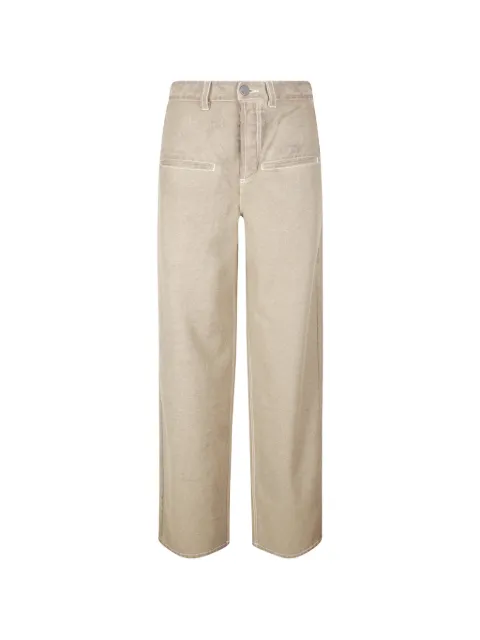 Uma Wang Ball straight-leg trousers Neutrals UP3038