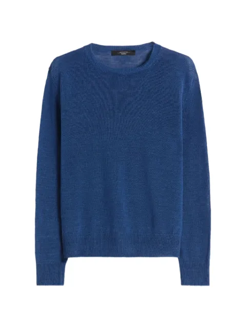 Weekend Max Mara linen yarn jumper - ocean Blue 2615361132600