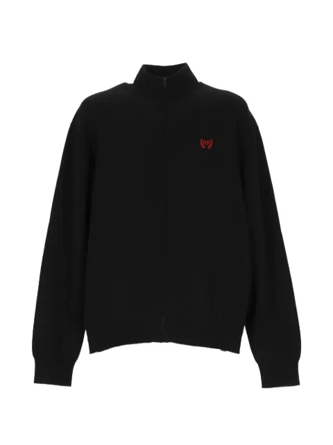 Balenciaga Laurel classic zip-up sweater in black Black 856491T34321000