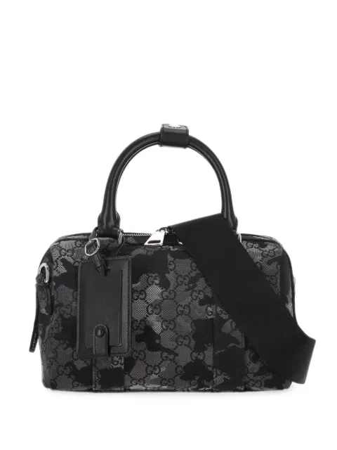 Gucci GG-pattern tote bag Black 858020FAFGL