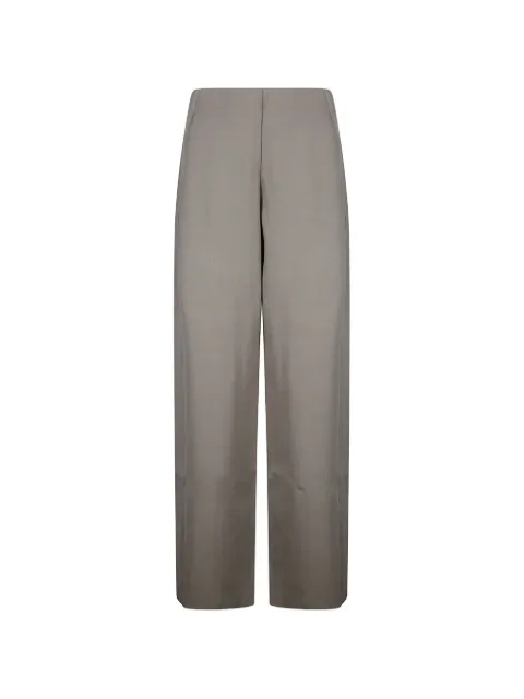 M.S.M. pressed-crease tailored trousers Grey X425