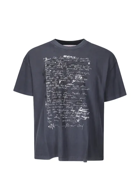 Stockholm Surfboard Club cotton T-shirt Black U1000332WB1