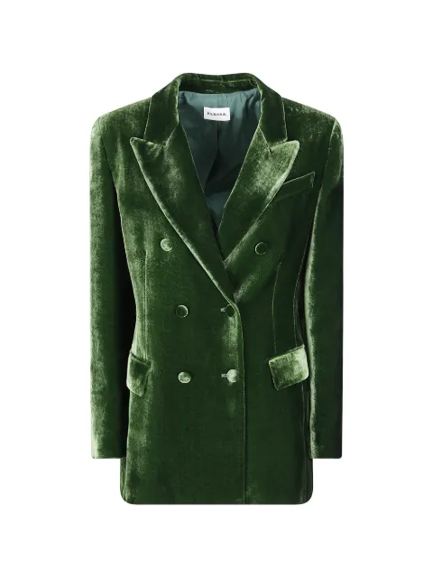 P.A.R.O.S.H. double-breasted blazer Green D420487RAVEL