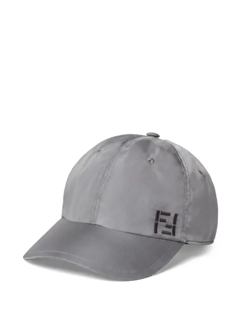 FENDI grey nylon baseball cap Grey FXQ230AWTO