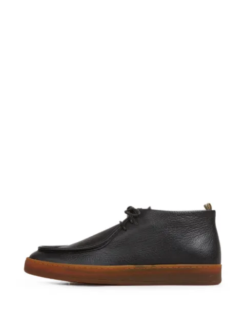 Officine Creative Ambrie pebbled leather boots Black OCUAMBI004CER32AERODEER