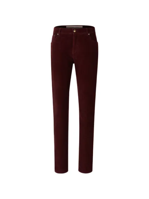 Richard J. Brown corduroy straight-leg trousers Red MILANOZIPT179MILANOZIPT179