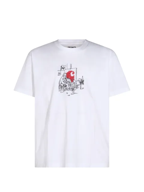 Carhartt WIP S/S Old Painter T-shirt White I037248