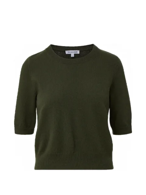 Veronica Beard Shana short-sleeve sweater Green 2607KA6190331